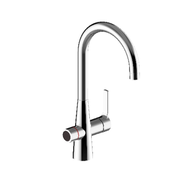 4-in-1 Touch Control Kitchen Curved Swivel Mixer Tap